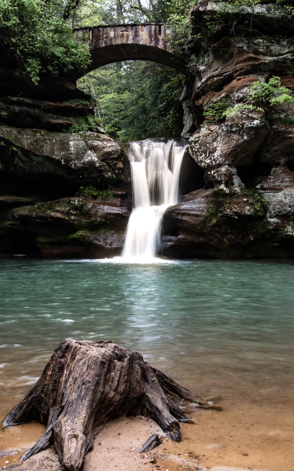 Upper Falls, Old Man's Cave — Hocking Hills, Ohio