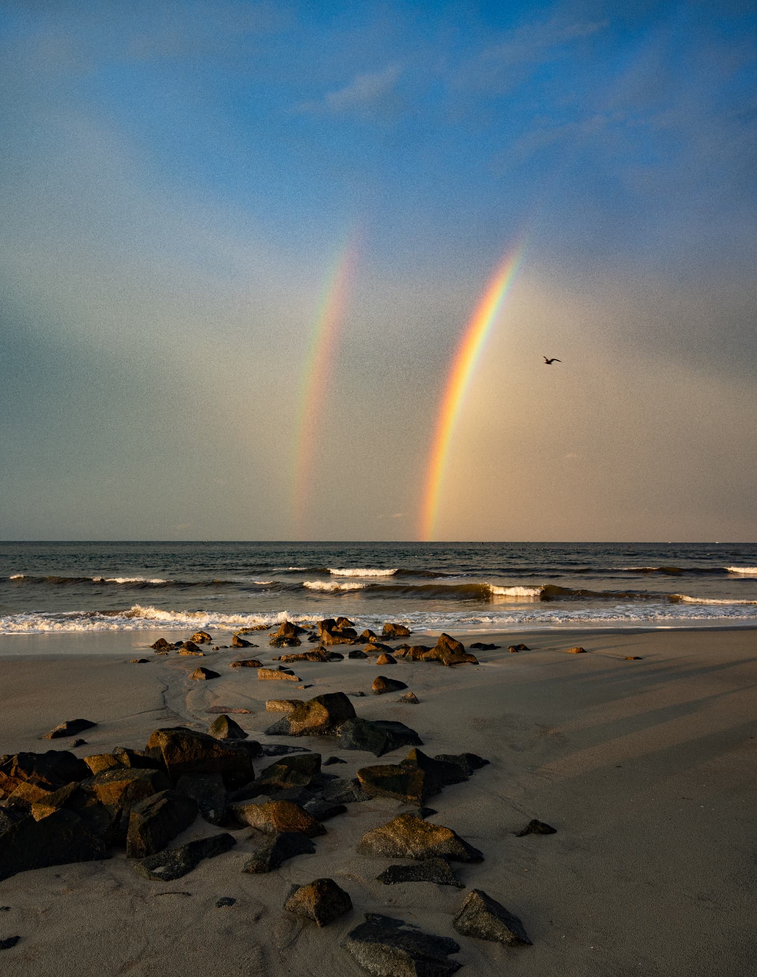 Double Rainbows — Tybee Island, Georgia