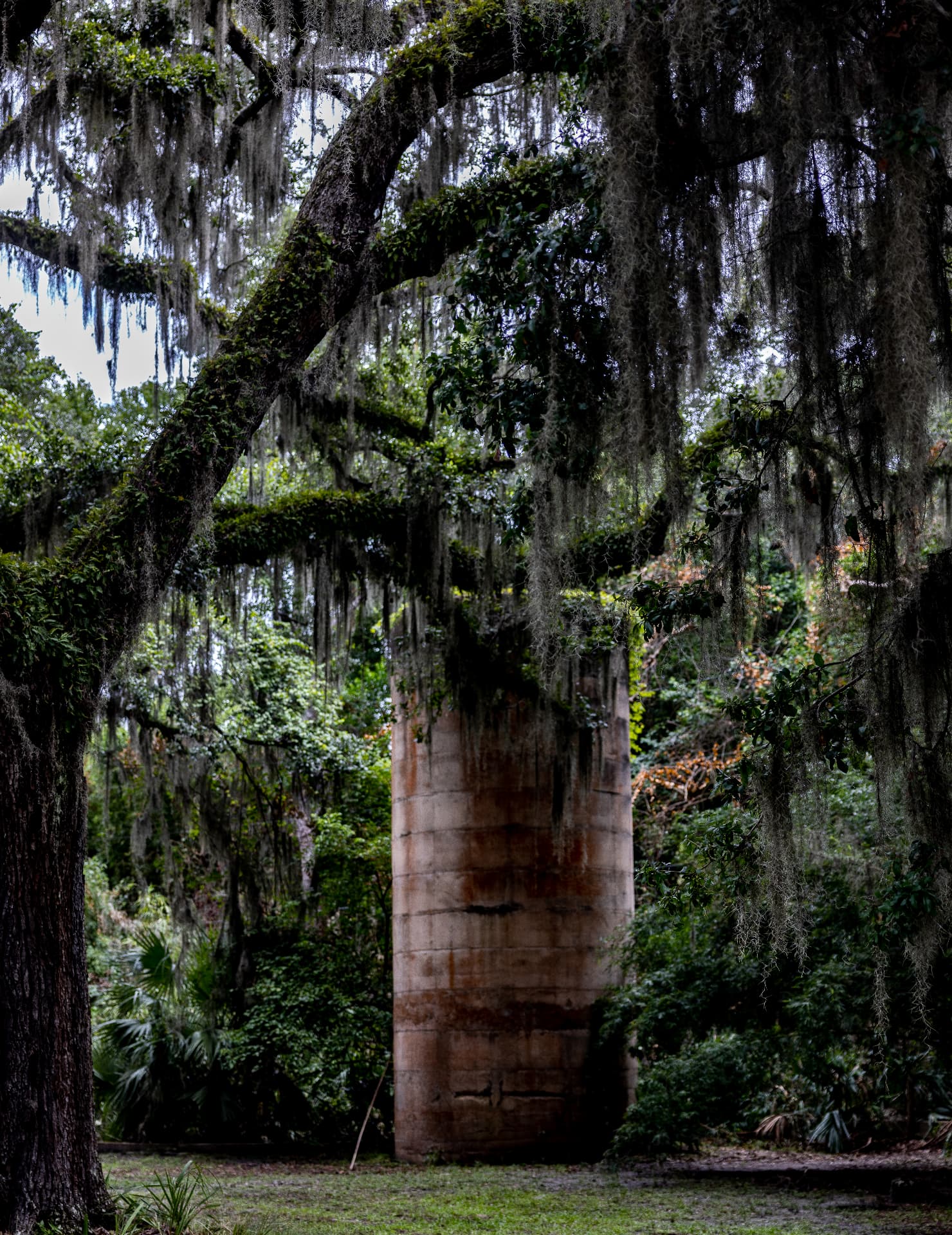Silo in the Moss — Wormsloe Historic Site, Savannah, Georgia