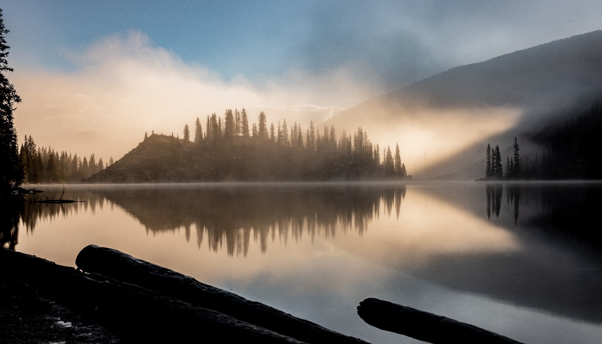 Mist and Light — Banff National Park, Alberta